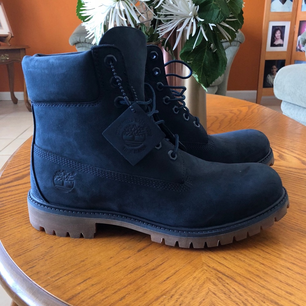 Navy Timberlands